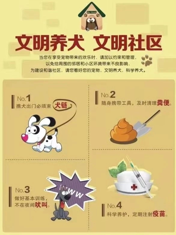 文明养犬,宠爱有方
